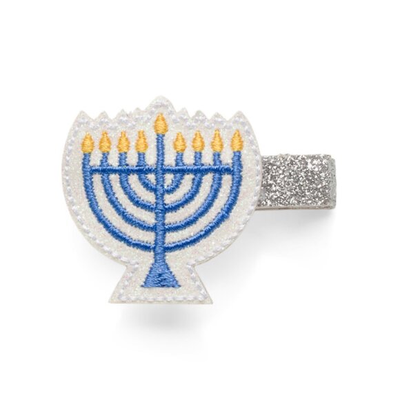 SWEET WINK multi Menorah Hanukkah Clip - Picture 2 of 2